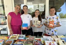 Humanitarna akcija za djecu u Kongu ispred OŠ Eugena Kumičića